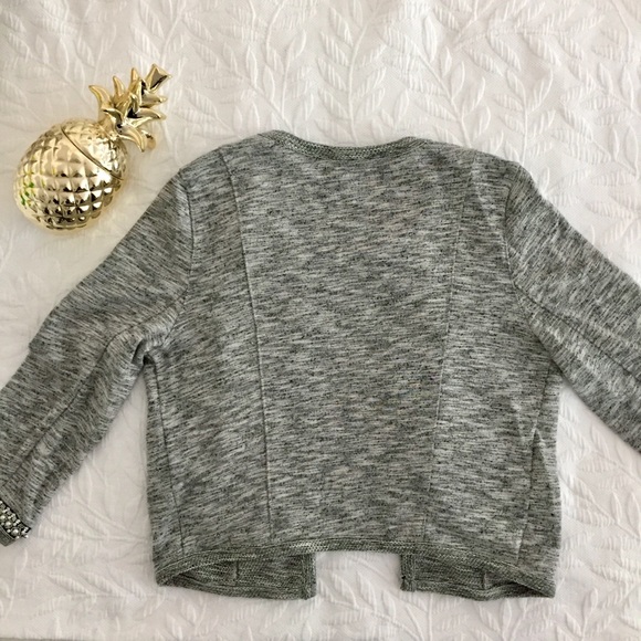 Express Beaded Cuff Cardigan - Picture 2 of 7